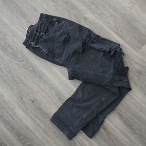 American Eagle Mom Jean ultra distressed size 4